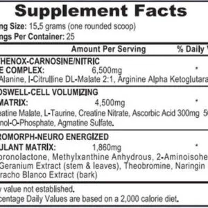 APS Mesomorph V4 DMHA DMAA Popis 2